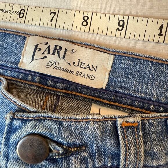 Earl Premium Brand Classic Denim Jeans Logo Y2K Bootcut Cotton Spandex - Picture 11 of 16